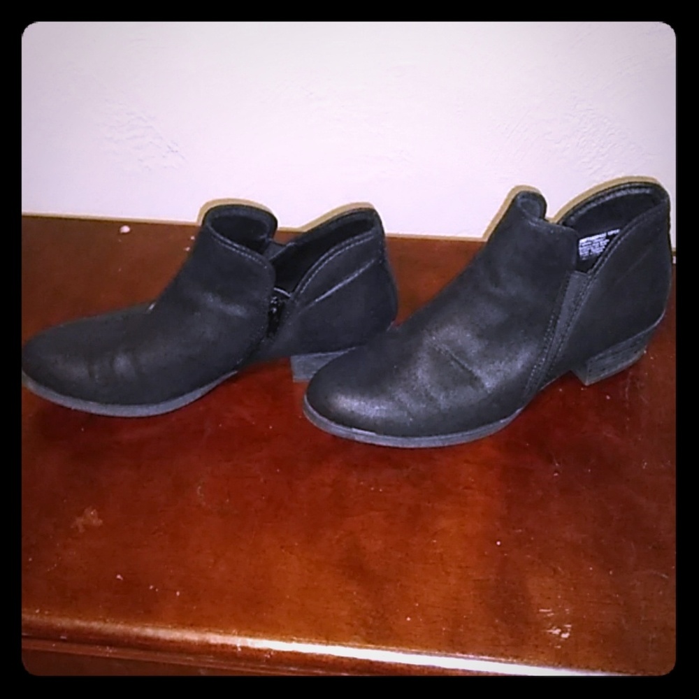 Black booties
